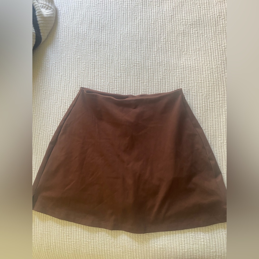 Girlfriend Collective | Cocoa Brown Athletic Skort